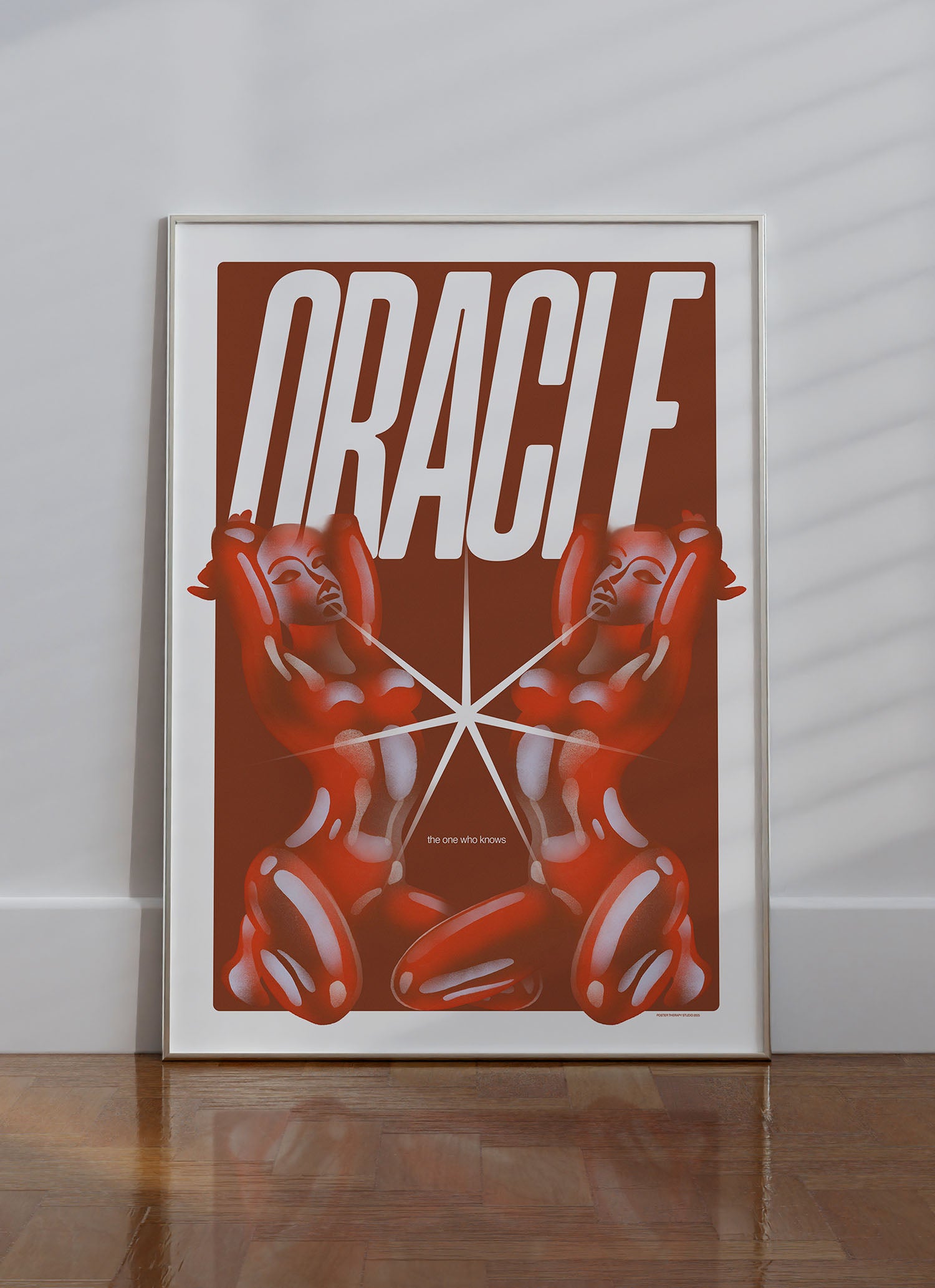 Oracle Art Print - Brown