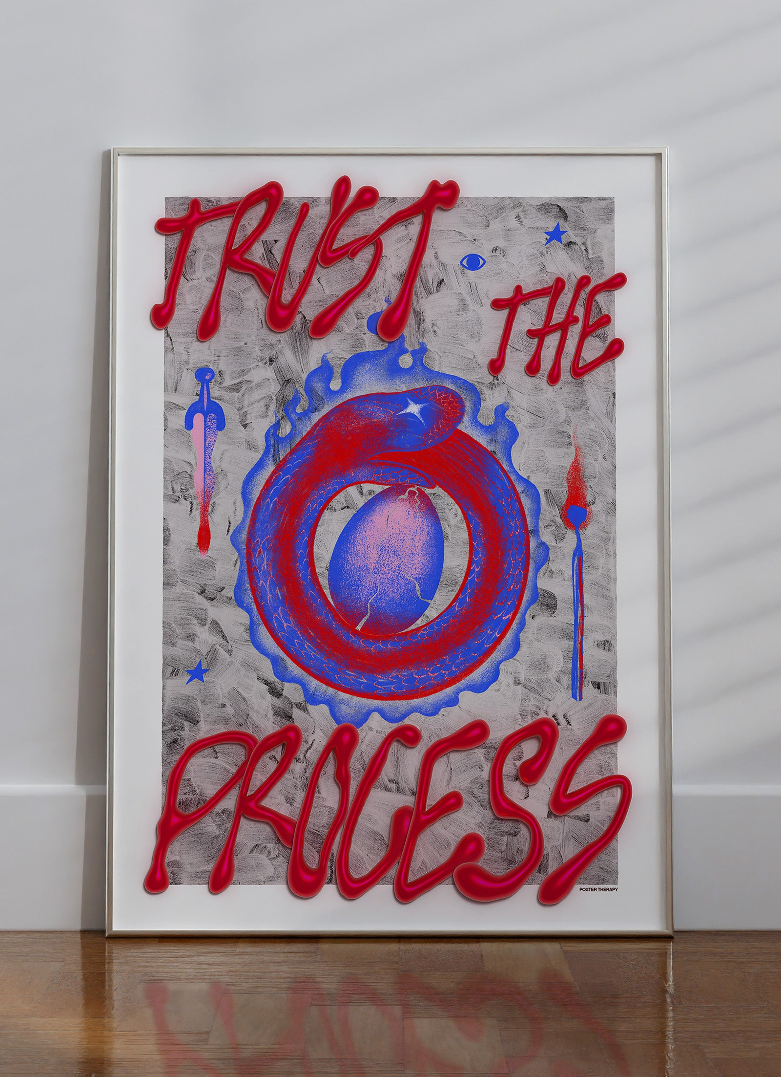 Trust The Process Art Print