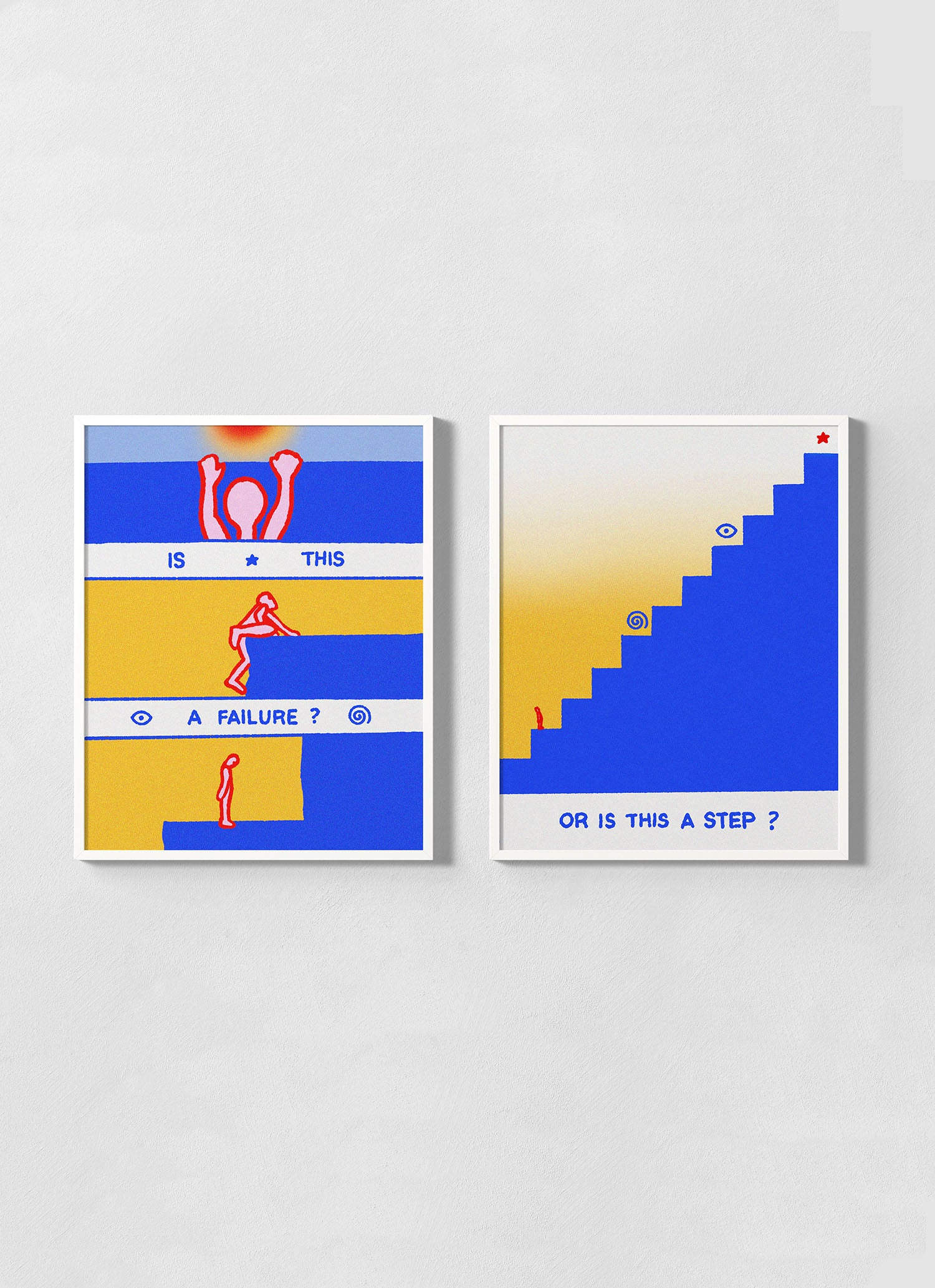 Is This A Failure Prints - Set of 2